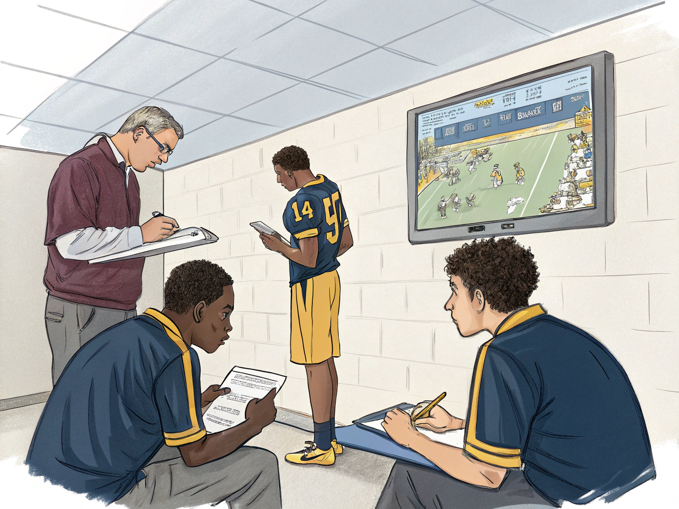Game Analysis illustration